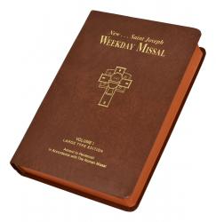  ST. JOSEPH WEEKDAY MISSAL, VOLUME I (LARGE TYPE EDITION): ADVENT TO PENTECOST 