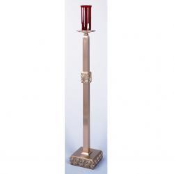  Combination Finish Bronze Floor Sanctuary Lamp: 9725 Style - 48\" Ht 