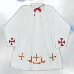  Bishop/Monsignor Prelate Rochet - Embroidered - Kodel Fabric 