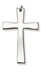  Latin Cross - Silver Plate 