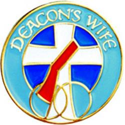  Deacon\'s Wife Lapel Pin (2 pc) 
