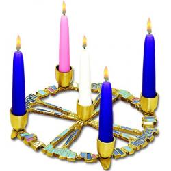  \"A Light Shines In the Night\" Advent Wreath 