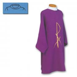  Washable Dalmatic - Chi Rho Design - Plain or Embroidered - 100% Polyester 