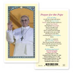  \"Prayer for the Pope\" Pope Francis Laminated Prayer/Holy Card (25 pc) 