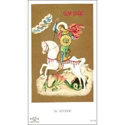  \"St. George\" Icon Prayer/Holy Card (Paper/100) 