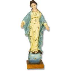  \"Kingdom of Mary\" Statue in Fiberglass, 25\"H 