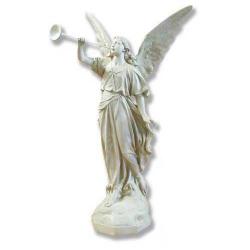  Angels Trumpet Right Statue in Fiberglass, 64\"H 