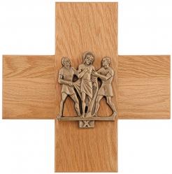  Stations/Way of the Cross - Gold Plated - Mounted 