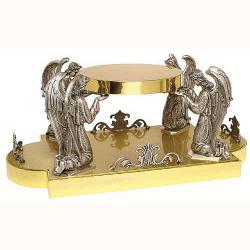  Thabor - Monstrance/Ostensorium Stand - 4 Angels - 9\" Ht 