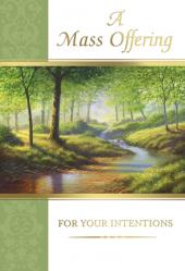  A Mass Offering for Your Intentions - Intention/Living Mass Card - 50/bx 