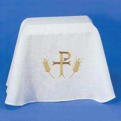  Ossuary Pall Cover - Chi Rho/Wheat Design - 100% Polyester - 36\" x 44\" 