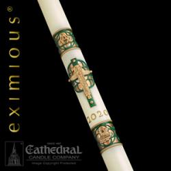  The \"Christus Rex\" Eximious Paschal Candle - 2-1/2 x 60 - #10 