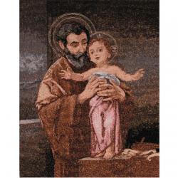  Saint Joseph & Child Banner/Tapestry 