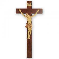  Crucifix in Walnut Wood for Church & Home (21\") 