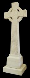  Celtic Cross in Masha Marble, 96\"H 