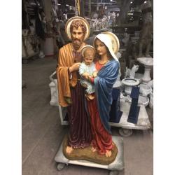  Holy Family in Fiberglass, 59\"H 