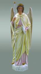  St. Raphael the Archangel Statue in Fiberglass, 58\"H 