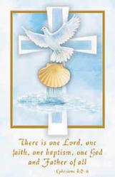  Baptism Holy Card 