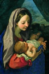  Madonna and Child Holy Card 