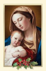  Madonna and Child Holy Card 