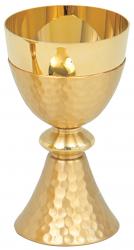  Chalice - Hammered Finish - 8 Oz - 6\" Ht 