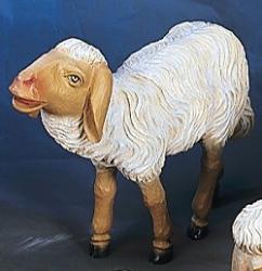  Individual Statue of Nativity Set - Sheep Looking Up Only 