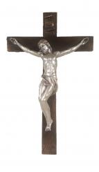  Wall Crucifix w/Pewter Style Corpus, 16\" 