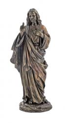  Sacred Heart of Jesus Statue - Cold-Cast Bronze, 10\"H 