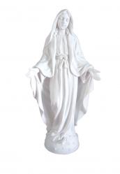  Our Lady of Grace Statue in White, 8\"H 