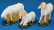  Christmas Nativity Indoor/Outdoor "Sheep" in Vinyl Composition 