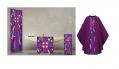  Purple Altar Cover - "Designed" - Deco Fabric 