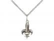  Fleur de Lis Neck Medal/Pendant Only 