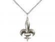  Fleur de Lis Neck Medal/Pendant Only 