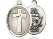  Cross/Navy Neck Medal/Pendant Only 