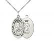  Scapular Oval Neck Medal/Pendant Only 