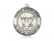  St. Christopher/Navy Neck Medal/Pendant Only 