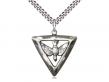  Holy Spirit/Triangle Neck Medal/Pendant Only 