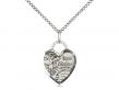  St. Michael/Heart Neck Medal/Pendant Only 