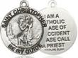  St. Christopher/Priest Neck Medal/Pendant Only 