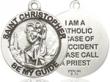  St. Christopher/Priest Neck Medal/Pendant Only 