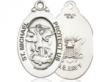  St. Michael/Navy Neck Medal/Pendant Only 