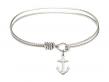  Anchor Charm Bangle Bracelet 