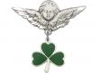  Shamrock Baby Badge 