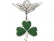  Shamrock Baby Badge 