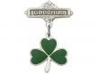  Shamrock Baby Badge 