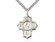  4-Way Carmelite Neck Medal/Pendant Only 