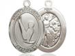  St. Sebastian/Gymnastics Oval Neck Medal/Pendant Only 