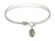  Saint Francis Xavier Charm Bangle Bracelet 