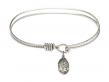  Saint Joseph of Arimathea Charm Bangle Bracelet 