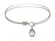  Saint John Berchmans Charm Bangle Bracelet 